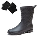 Women's Mid-Tube Fashion Water Shoes & Rain Boots