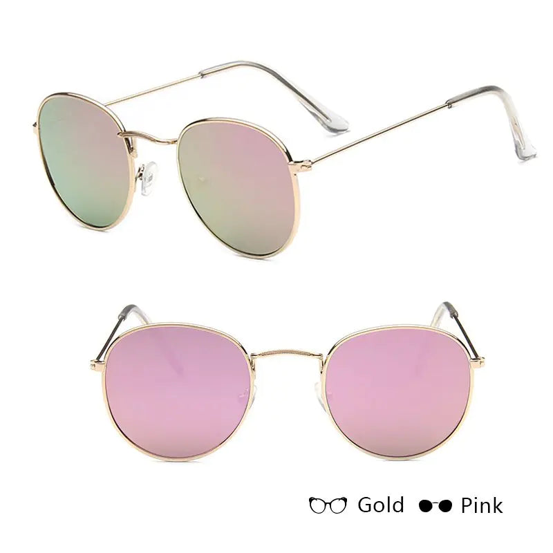 Vintage Round Women's Sunglasses
