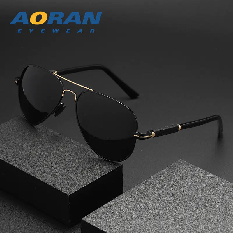 Pilot Sunglasses - UV Protection - Men's Aviator Driving Glasses
