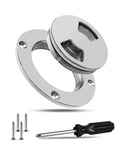 4" Round Non Slip Inspection Hatch Stainless Steel 316 Boat Hatch Deck Plate with Detachable Cover for Marine Boat RV Kayaks Yacht Marine Access Hatch Boat Deck Plate