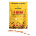Shroomeaz Reishi Infused Flavored Toothpicks - Mushroom Supplement for Longevity Mood Sleep & Immune Support (60 Picks - Vanilla)