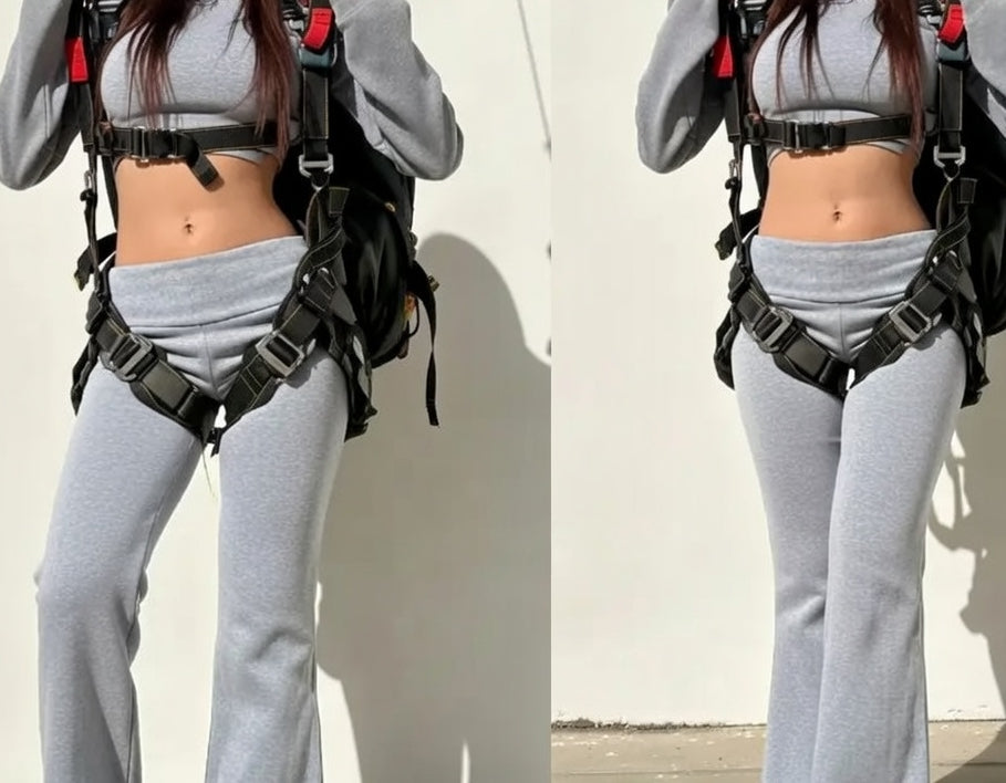 Casual Sexy Basic Solid Flare Pants