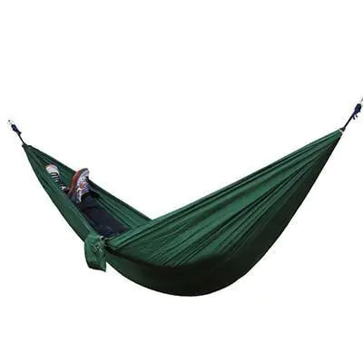 Dual-Tone Parachute material Hammock Compact (lightweight and packable)