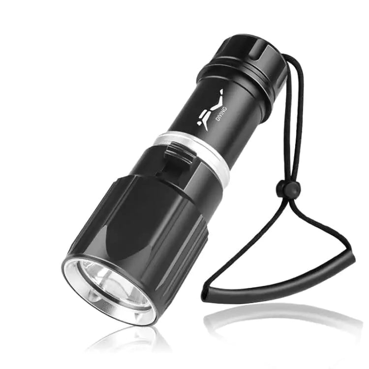 WINDFIRE Dive Light Scuba Flashlight for Diving Single Light Mode Diving Flashlight IPX8 Waterproof Underwater Flashlight Snorkeling Light Scuba Diving Accessories for Night Diving