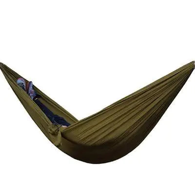 Dual-Tone Parachute material Hammock Compact (lightweight and packable)