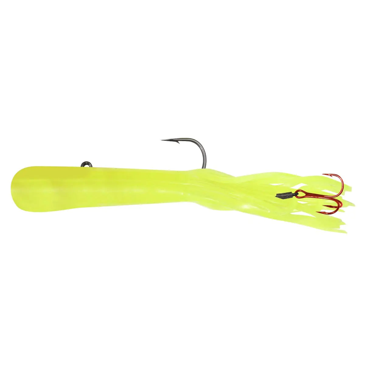 Northland Fishing Tackle Level-Head Predator Tube Jig for Ice Fishing and Fishing Lake Trout Northern Pike and Burbot 1 Oz 2/Card
