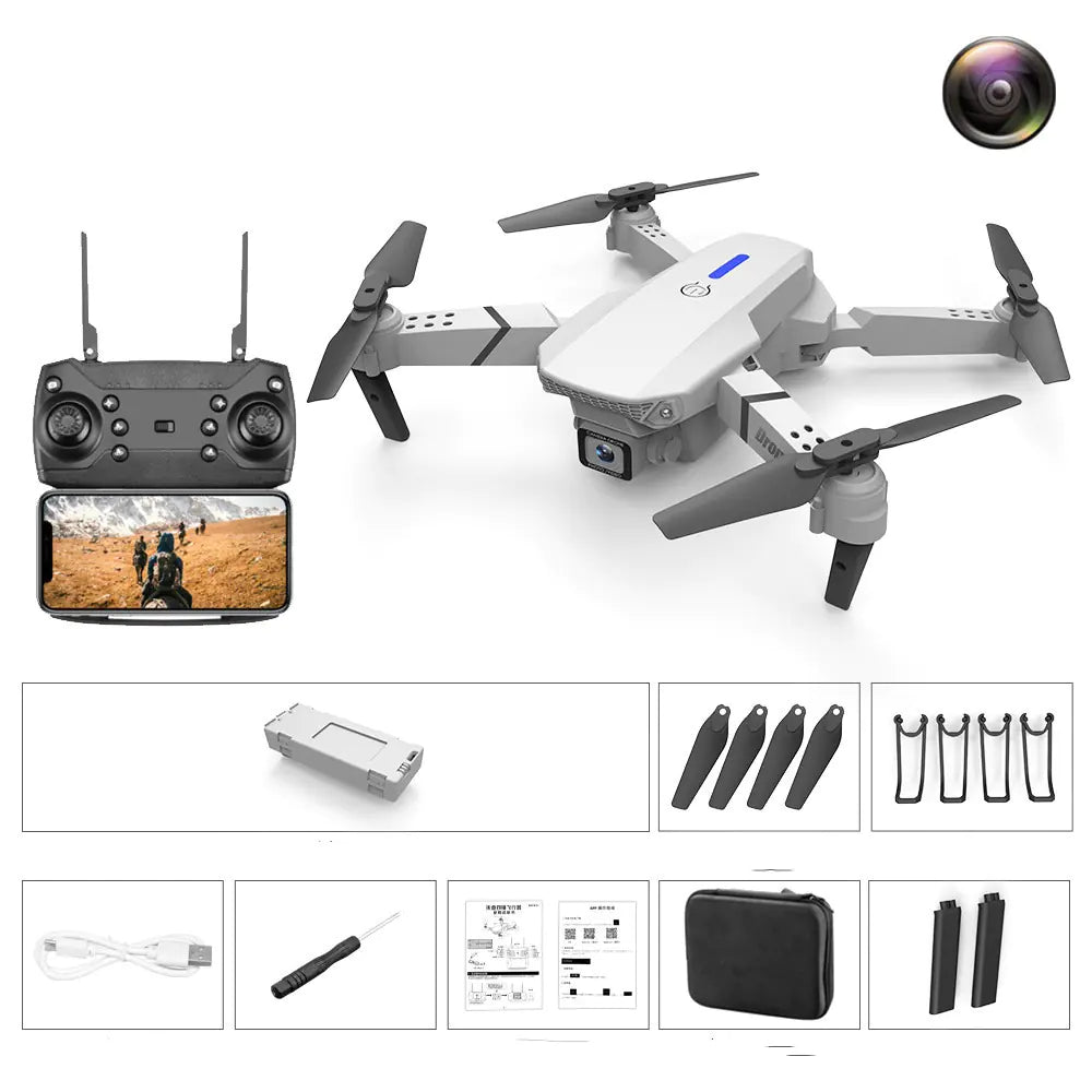 4K Pixel Dual Camera Drone