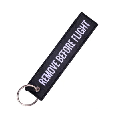 Aviation Gift Keychain - Remove Before Flight