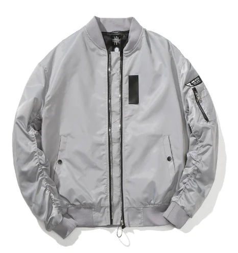 Men's Spring and Autumn Pilot Baseball Jacket