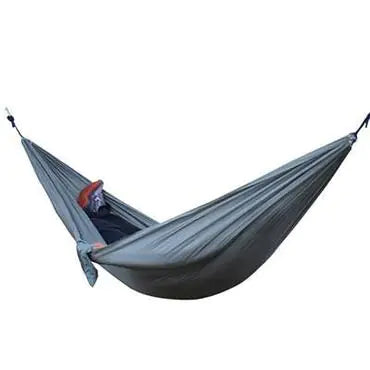 Dual-Tone Parachute material Hammock Compact (lightweight and packable)