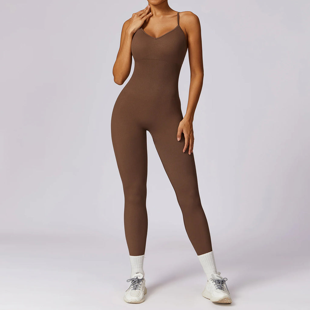 Sexy Hip Sports Jumpsuit Pants
